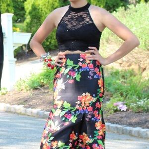 Macy’s two piece prom dress size 3